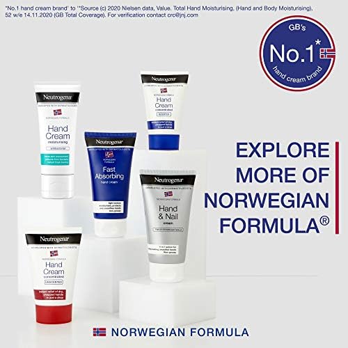 Neutrogena Norwegian Concentrated Unscented Hand Cream, 50 ml (Pack of 1)