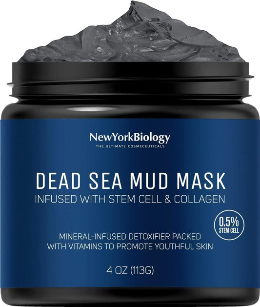 New York Biology Dead Sea Mud Mask for Face and Body - 113 g