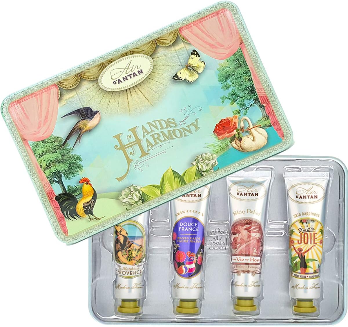 Hand Cream Gift Set For Women, 4 Pcs Hand Cream Gift Set