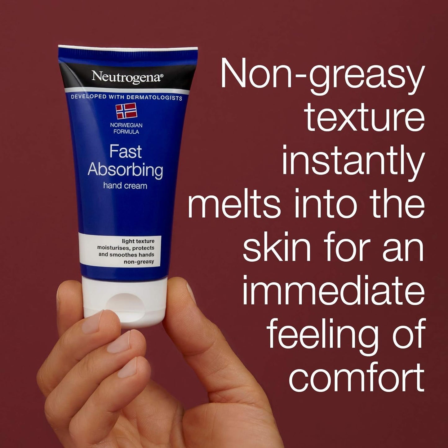 Neutrogena Norwegian Concentrated Unscented Hand Cream, 50 ml (Pack of 1)