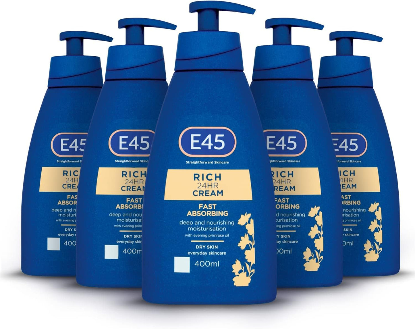 E45 Rich Cream 400 ml – E45 Cream with Evening Primrose Oil