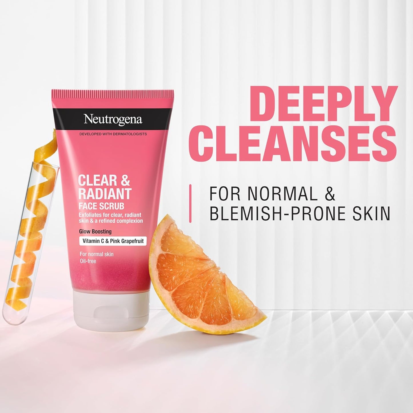 NEUTROGENA® Clear & Radiant Face Scrub 150ml