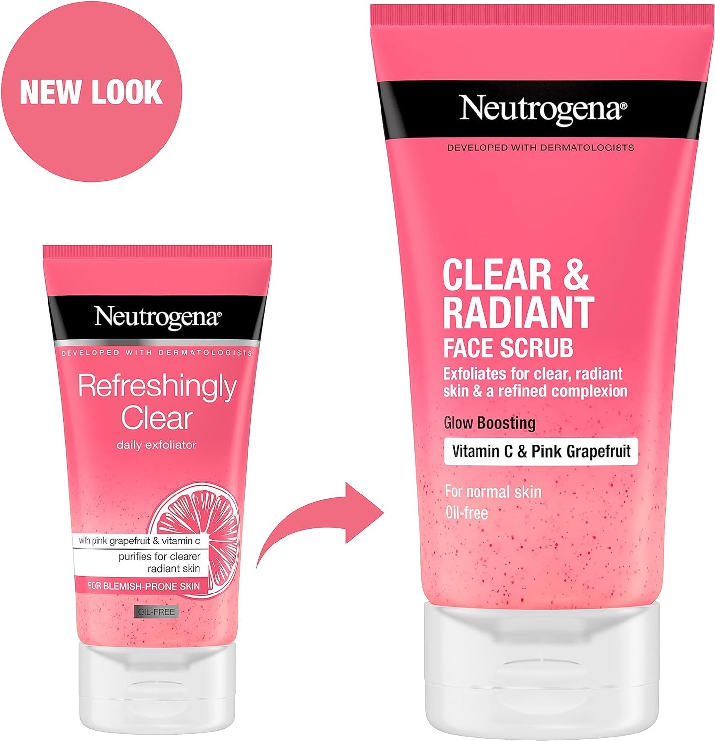 NEUTROGENA® Clear & Radiant Face Scrub 150ml