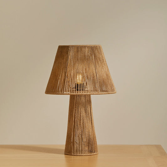 Konduru Medium Natural Jute Table Light