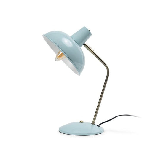 Shildon 37cm Metal Desk Lamp - Duck Egg Blue